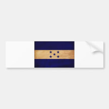 Honduras-Flagge Auto Aufkleber