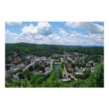Honesdale, PA Kunstfoto