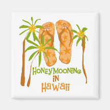 Honeymooning in Hawaii-Magneten