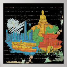 Hong Kong Plakatdrucke