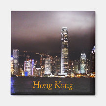 Hong Kong-Skyline-Magnet Kühlschrankmagnete