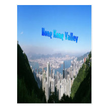 Hong Kong-Tal, Postkarte