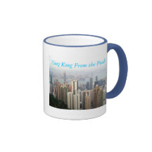 Hong Kong von der Spitze Tassen