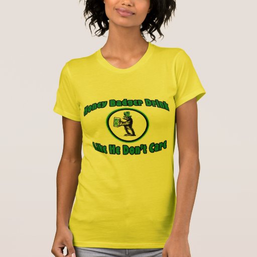 Honig-Dachs-Getränk T-shirt