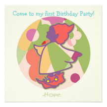 Honig-Torte - hoffen Sie (Mädchen-) Party Einladun
