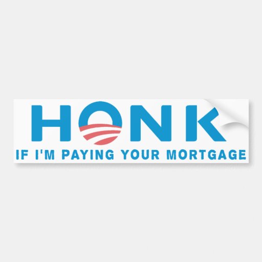 Honkantiobama-Autoaufkleber