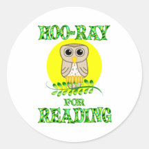 Hoo-Strahl für das Ablesen Sticker