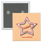 Hoodstar quadratischer Knopf Button