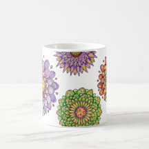 Hoopla-Blumen Kaffee Haferl