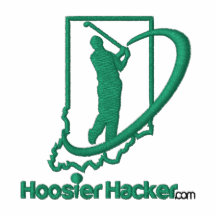 Hoosier-Hacker gesticktes Polo-Hemd