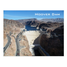 Hooverdamm Postkarte