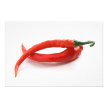 hor Chili-Paprikaschoten Foto