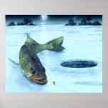 Hornhautfleck-Eis Poster
