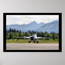 Hornisse, die frontal mit einem Taxi fährt Posterdrucke