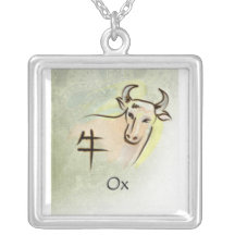 HOROSKOP-OCHSE SELBST GESTALTETE HALSKETTE