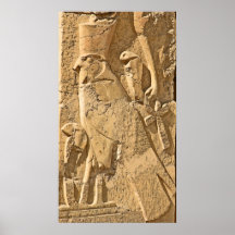 Horus, Falke-Hieroglyphe, Ägypten Posterdrucke