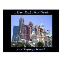Hotel und Kasino New York New York Postkarte
