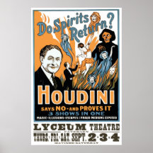 Houdini Plakat