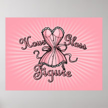 Hourglass-Zahl Plakatdrucke
