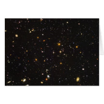 Hubble ultra tiefe Feld-Ansicht von 10.000 Galaxie Grußkarte