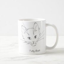 Hübsche Blondine Kaffeetasse
