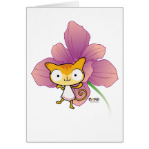 Hübsche Blume GoPet NoteCard Karte