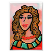 Hübsche Dame Tablet Sketch Fotografien