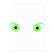 Hübsche grüne Augen Visitenkarten