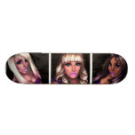 Hübsche Internet-Mädchen Personalisierte Skateboarddecks