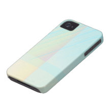 Hübsche Pastelle - erblassen Sie gefärbt abstrakt iPhone 4 Case-Mate Hüllen