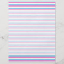 Hübsche Pastellsüßigkeit Streifen Individuelle Flyer