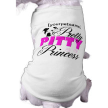 Hübsche Pitty Prinzessin Pitbull Shirt Hund Shirts