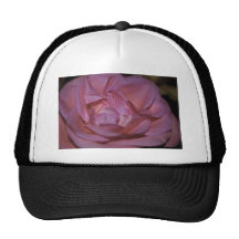 Hübsche rosa Rose Baseballcaps