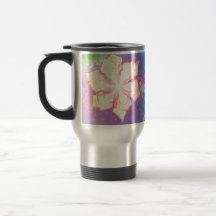 Hübscher funkelnder Fantasie-Blumen-bunter Entwurf Tee Tasse