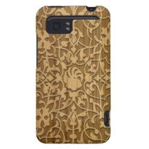 Hübsches arabisches hölzernes Schnitzen HTC Vivid Case