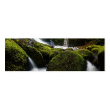 Hufeisen fällt Wasserfall Visitenkarten