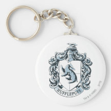 Hufflepuff Wappen-Blau Schlüsselbänder