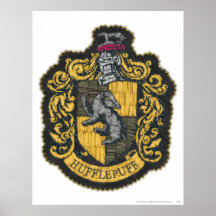 Hufflepuff Wappen Plakate