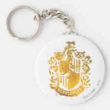 Hufflepuff Wappen - Splattered Schlüsselbänder