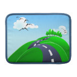 Hügelige Straße, Macbook Hülse MacBook Sleeve