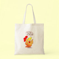 Huhn-Cartoon-Tasche des LOL Cartoon-lustige Huhn-| taschen