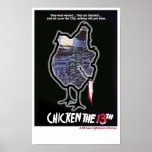 HUHN DAS 13. PLAKATDRUCK