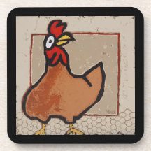Huhn-Untersetzer