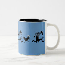 Huhnrache-Cartoon Tasse