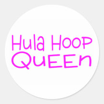 Hula Band-Königin Sticker