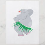 hula Flusspferd Individuelle Flyer