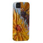 Hummel-Biene u. gelber Blume iPhone 4 Kasten Case-Mate iPhone 4 Hüllen