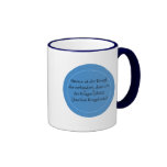 Humor ist der Knopf, der verhindert... Kaffee Tassen