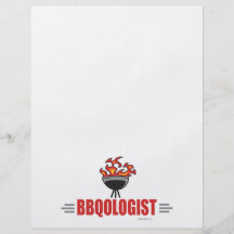 Humorvoller Grill Flyerdruck