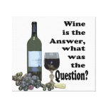 Humorvoller Wein-Kunst-Sprichwort-Leinwand-Druck Leinwand Druck